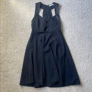 Alice + Olivia - Elegant Black Sleeveless Dress